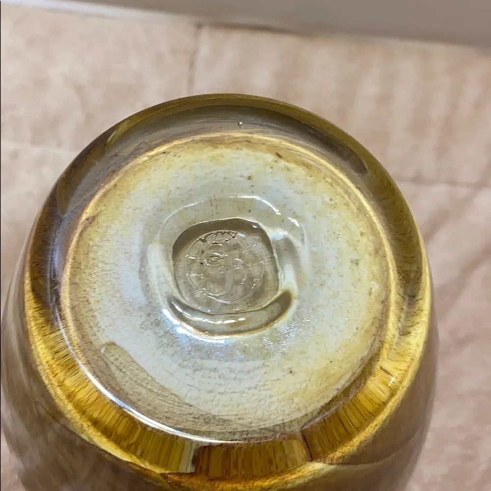 Fenton International Swirl Glass Vase rare